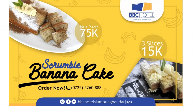 Scrumble Banana Cake